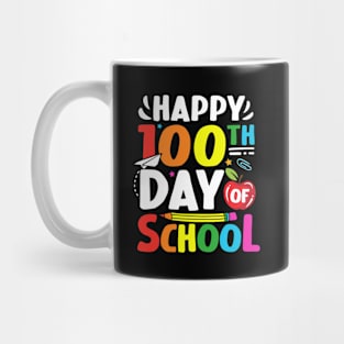 Happy 100th Day of School Kids Child Happy 100 Days Mug